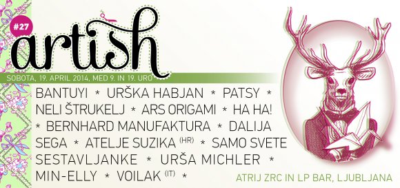 ARTish #27 - atrij ZRC, Ljubljana