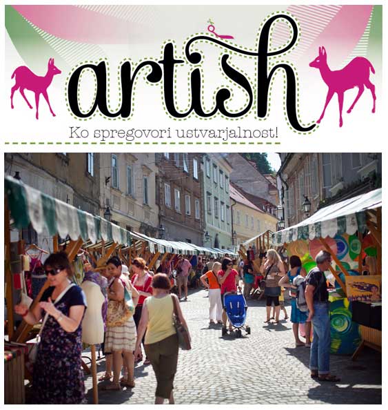 ARTish #8 - Gornji trg, Ljubljana (28/7)