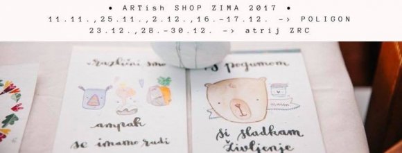ARTish SHOP * zima 2017 *